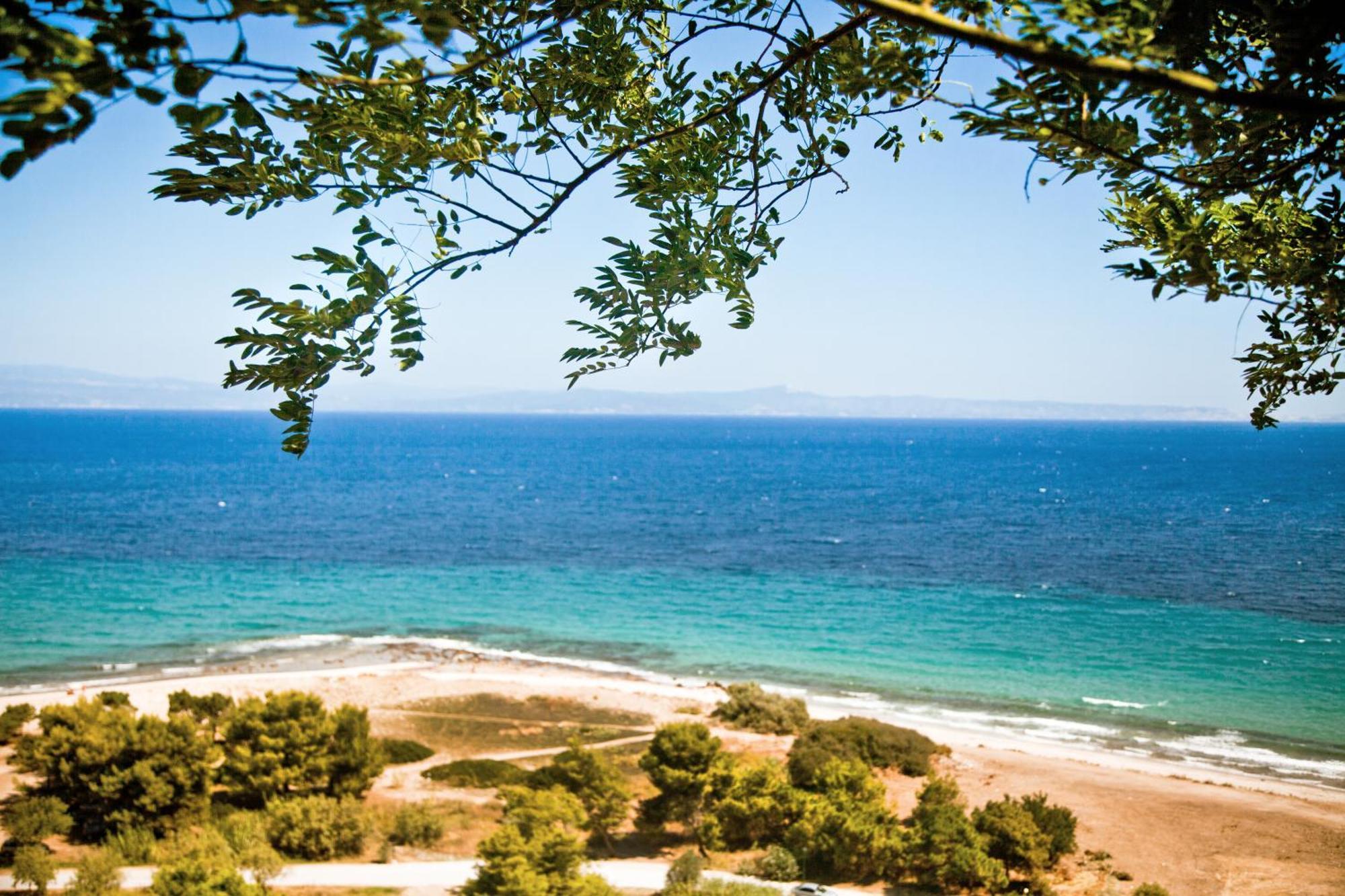 Eden Hotel Afytos Bagian luar foto